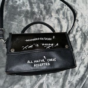 Maniere De Voir Black purse